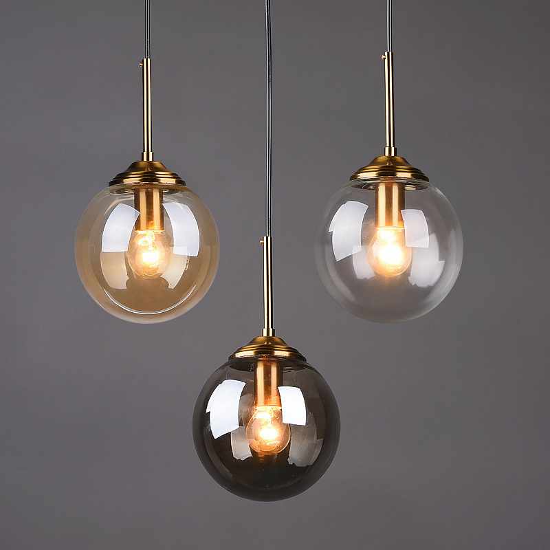 Hanging Moon Lamp - モダンな高級金属シャンデリア北欧クリエイティブ LED ガラスペンダントランプリビングルームダイニングルームのベッドサイドシンプルな小さな吊りランプ