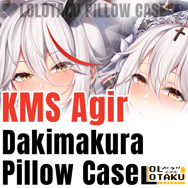 Home Decor Accessories - KMS Agir Dakimakura アズールレーン ゲーム枕カバー 抱き枕カバー