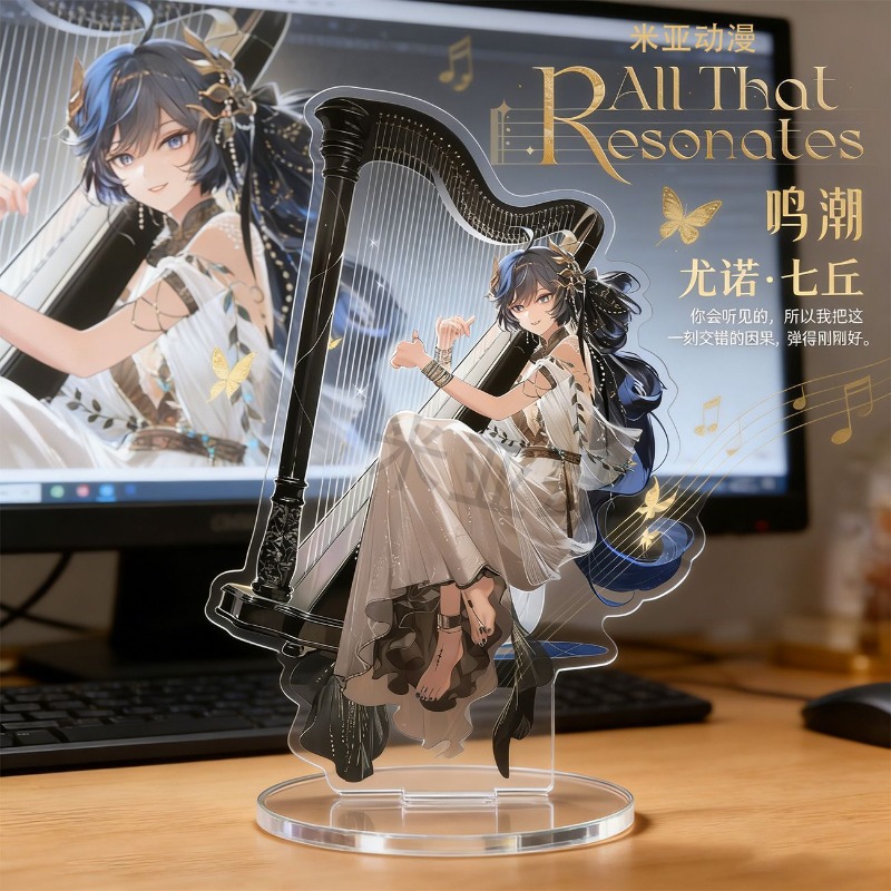 Home Decor Tv - 3.93インチゲーム周辺機器IunoフィギュアアクリルスタンドCartethyiaフィギュアスタンドプレート「ショアキーパー」デコレーショントイズギフト