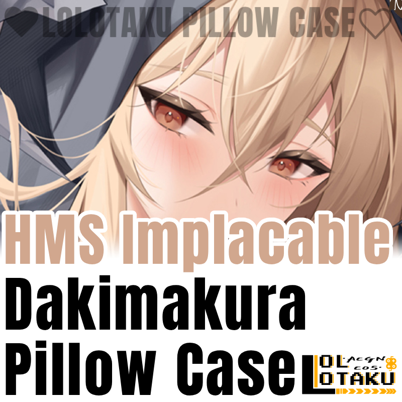 Home Decor Accessories - HMS Implacable Dakimakura アズールレーン枕カバー 抱き枕カバー クッションカバー