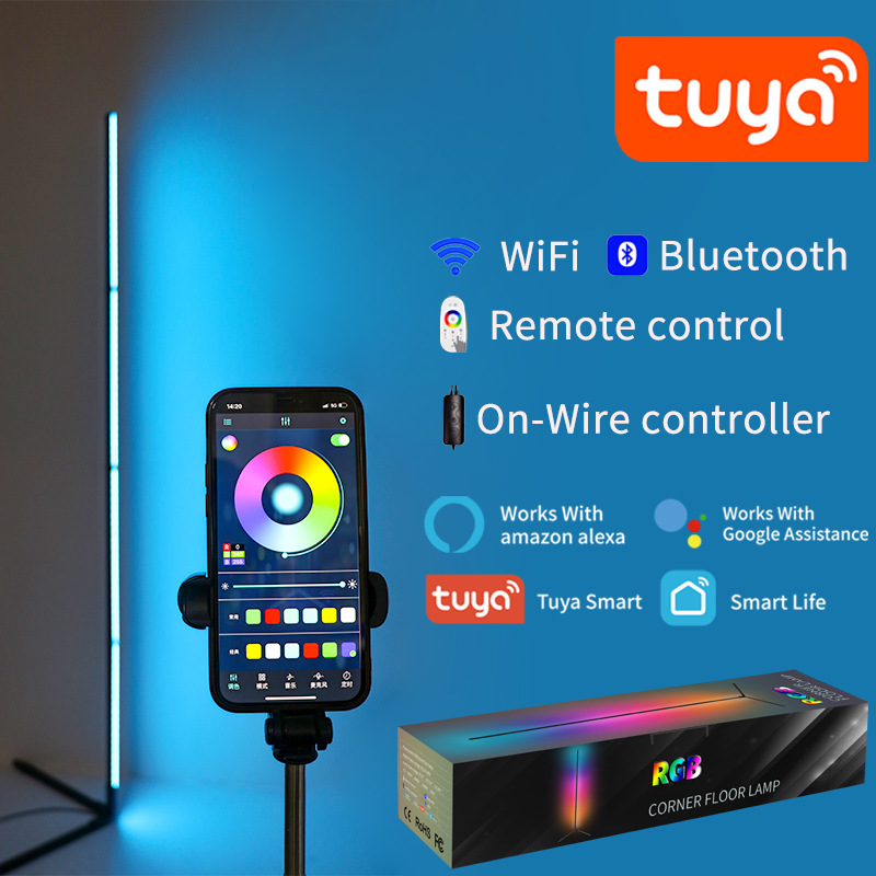 Home Decor App Free - Tuya RGBIC LED フロアランプ 180 センチメートルスマート