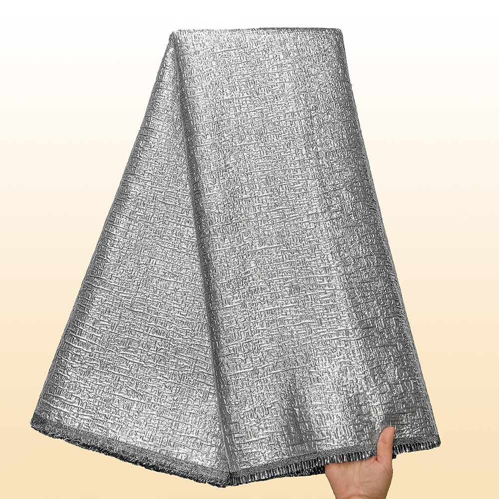 Home Decor Curtain - 高品質5ヤードジャカードレース生地 フレンチブロケード DIYホームデコレーション ウェディングキルティング カーテン生地
