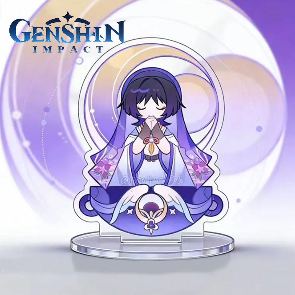 Home Decor Tv - ゲーム原神インパクト放浪者バラードコスプレアクリルスタンド漫画フィギュアモデルデスク装飾スタンディングプレート小道具