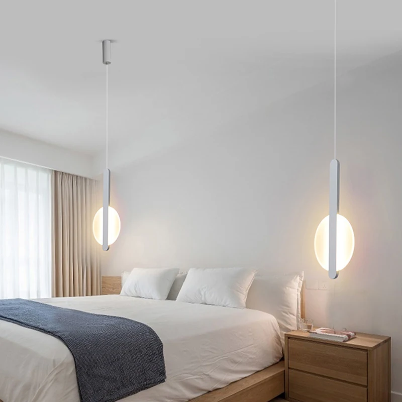 LED ペンダントライトモダンな吊り下げランプシャンデリア屋 - Hanging Moon Lamp のレビューと価格