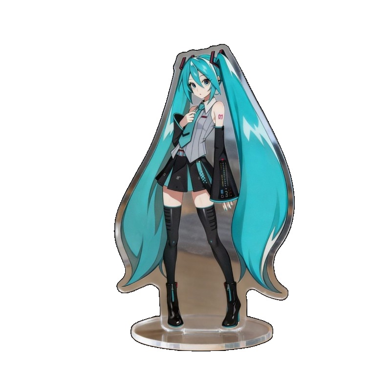 初音ミク 10 センチメートルアクリルスタンドかわいいアニメ - Home Decor Tv のレビューと価格