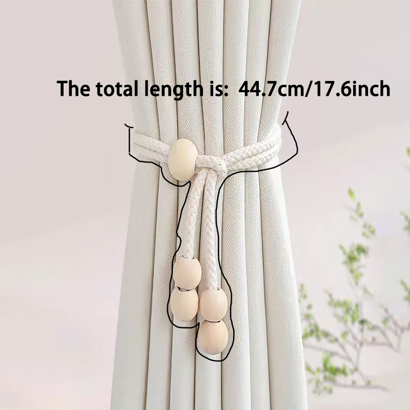 2個入り モダンミニマリストカーテンストラップ、ハンギングボ - Home Decor Curtain のレビューと価格