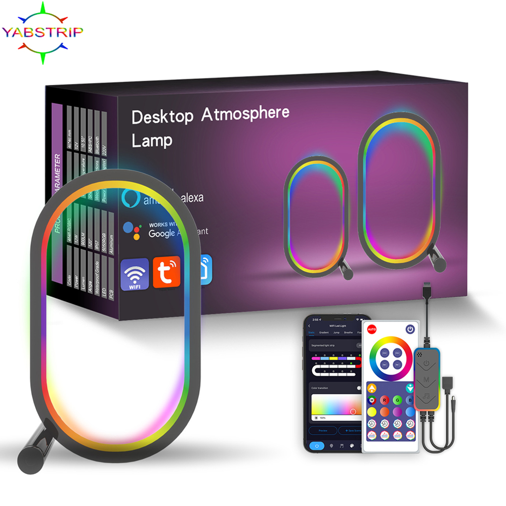 クリエイティブなデスクランプ,WiFi 5V,usb,rgb - Home Decor App Free のレビューと価格