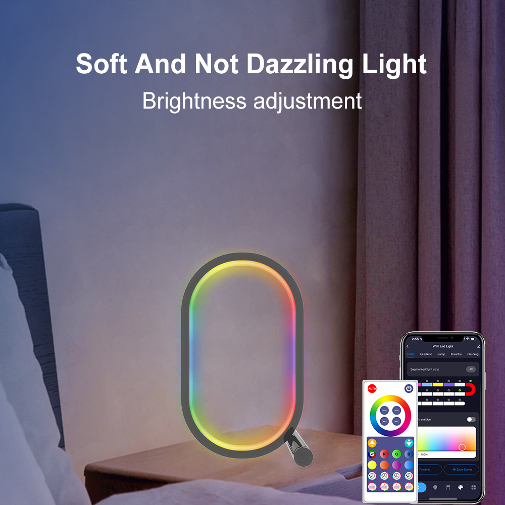 クリエイティブなデスクランプ,WiFi 5V,usb,rgb - Home Decor App Free のレビューと価格