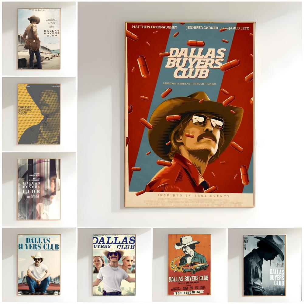 クラシック映画「ダラス・バイヤーズ・クラブ」ポスター クラシ - Home Decor Dallas のレビューと価格