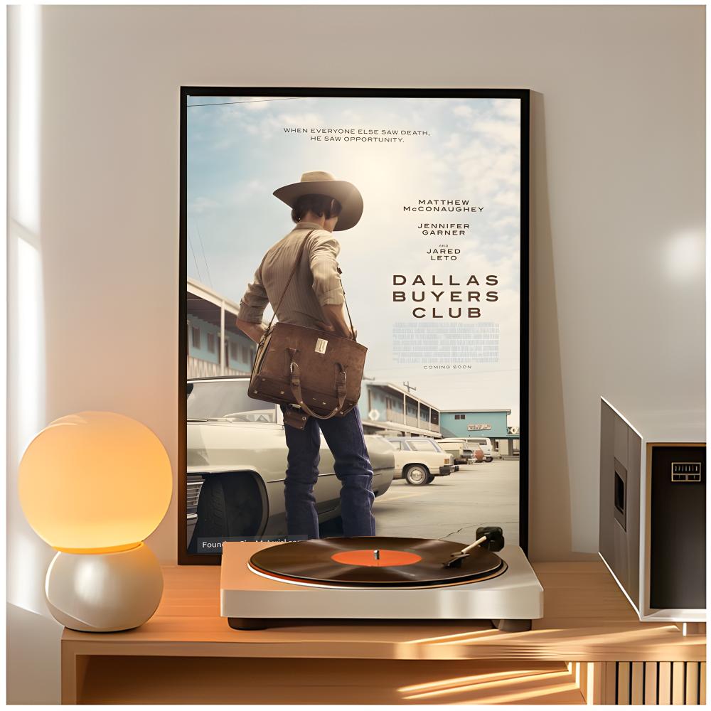 クラシック映画「ダラス・バイヤーズ・クラブ」ポスター クラシ - Home Decor Dallas のレビューと価格