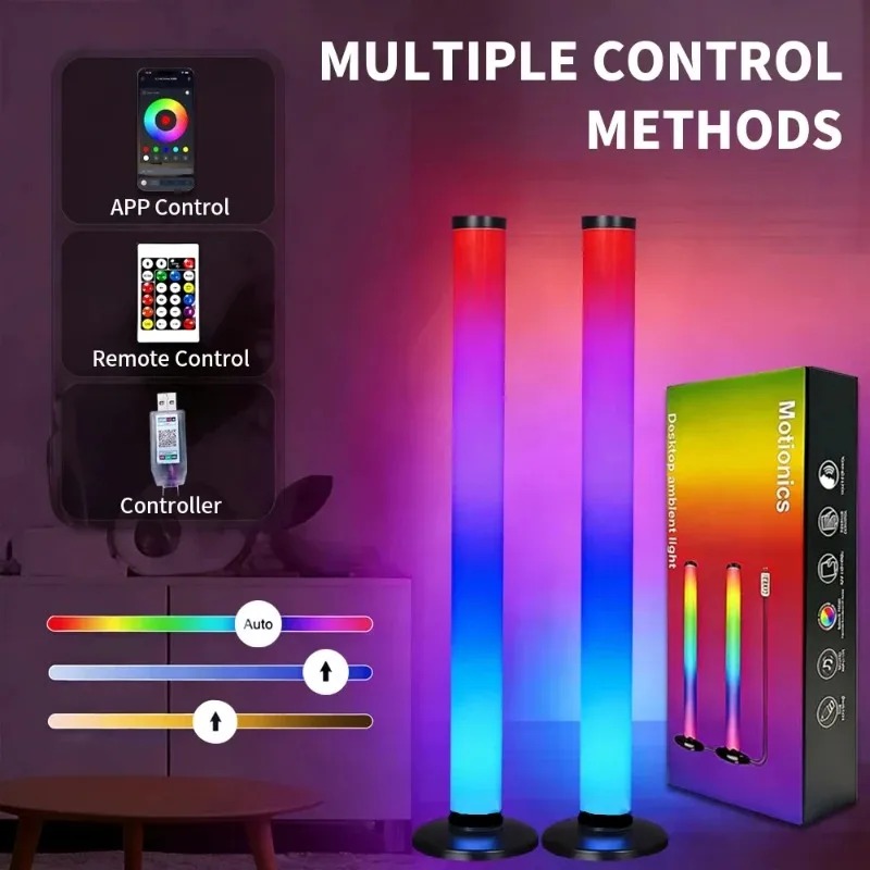 RGB LEDライトバー USB給電式、スマートTVアンビエ - Home Decor App Free のレビューと価格