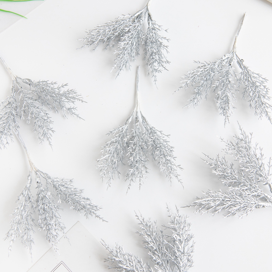 人工植物,6個,金箔,偽の枝,クリスマスツリー,家庭用アクセ - Home Decor Scrap のレビューと価格
