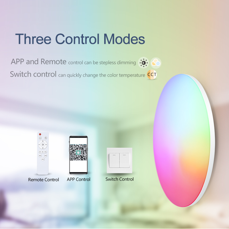 Marpou-カラフルなRGBシーリングランプ,リモコン,ス - Home Decor App Free のレビューと価格