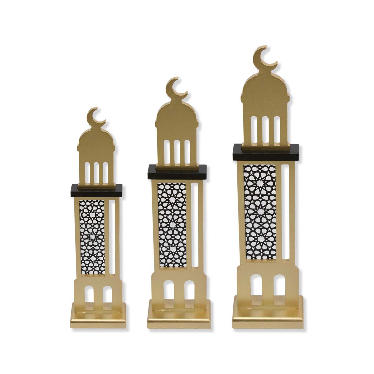 ラマダン イード クレセント アクリル装飾、木製城クラフトギ - Home Decor Ramadan のレビューと価格