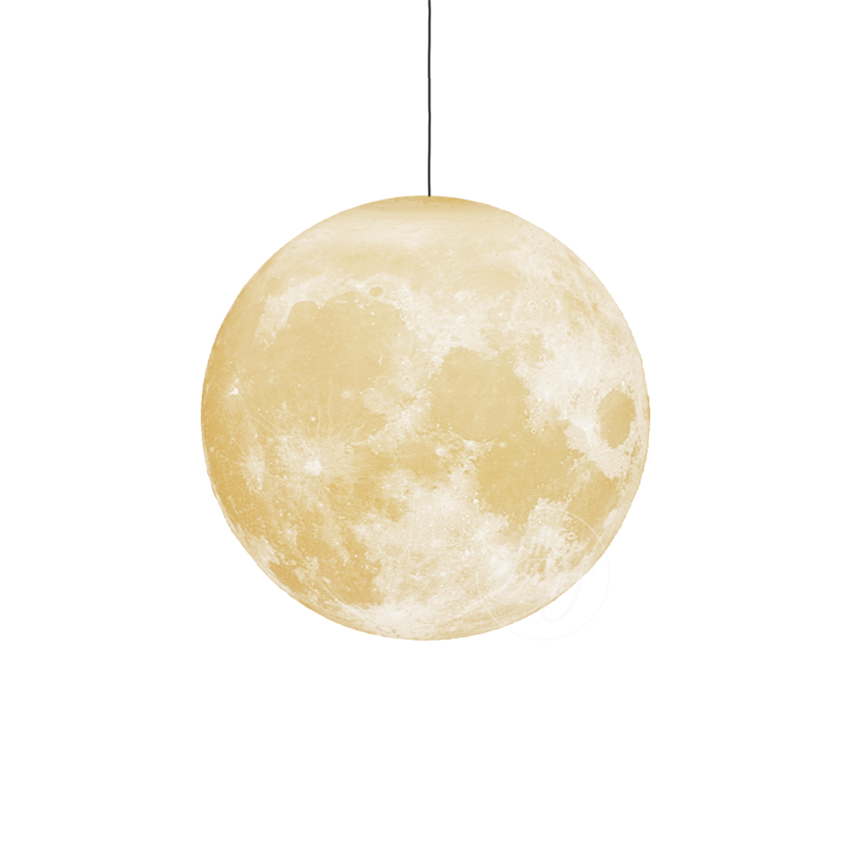 北欧の月の形をしたペンダントランプ,子供部屋,女の子の寝室, - Hanging Moon Lamp のレビューと価格