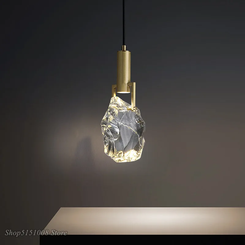 北欧スタイルのクリスタルledハンギングランプ,豪華なデザイ - Hanging Moon Lamp のレビューと価格