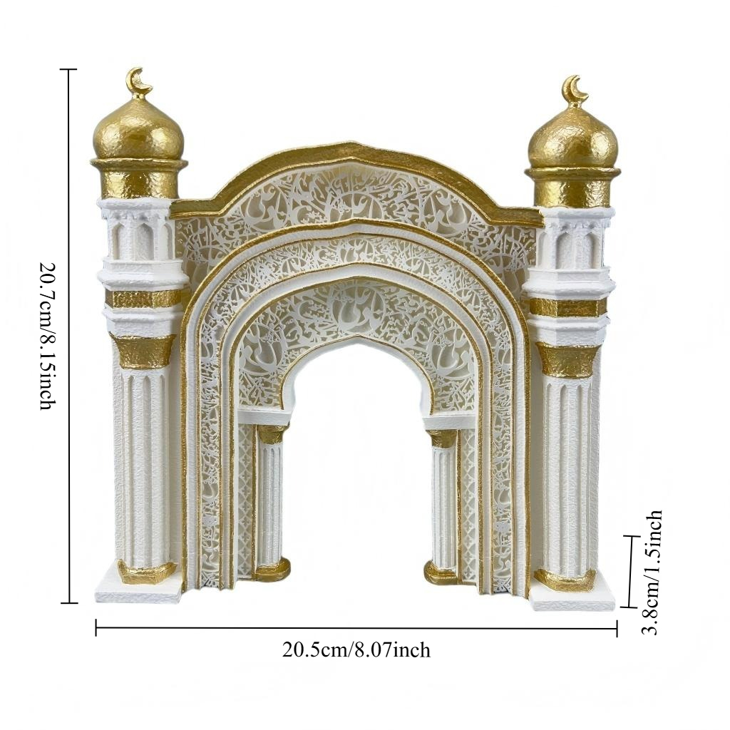 イスラム教のラマダン装飾 モスクのアーチ型オーナメント ティ - Home Decor Ramadan のレビューと価格