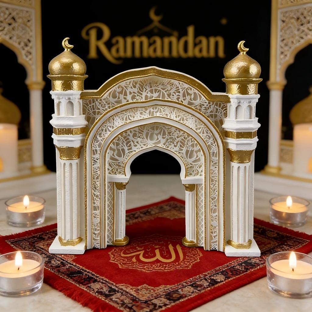 イスラム教のラマダン装飾 モスクのアーチ型オーナメント ティ - Home Decor Ramadan のレビューと価格