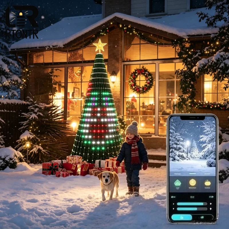 クリスマススターツリーライトRGB LED、Bluetoot - Home Decor App Free のレビューと価格