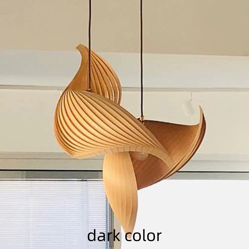 日本のユニークな木製 LED ペンダントランプクリエイティブ - Hanging Moon Lamp のレビューと価格