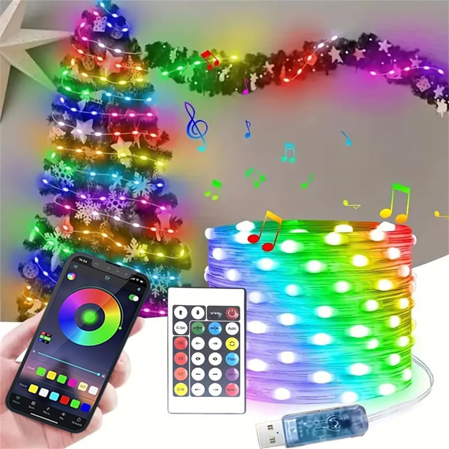 LED フェアリーライトストリップ クリスマスライト スマー - Home Decor App Free のレビューと価格