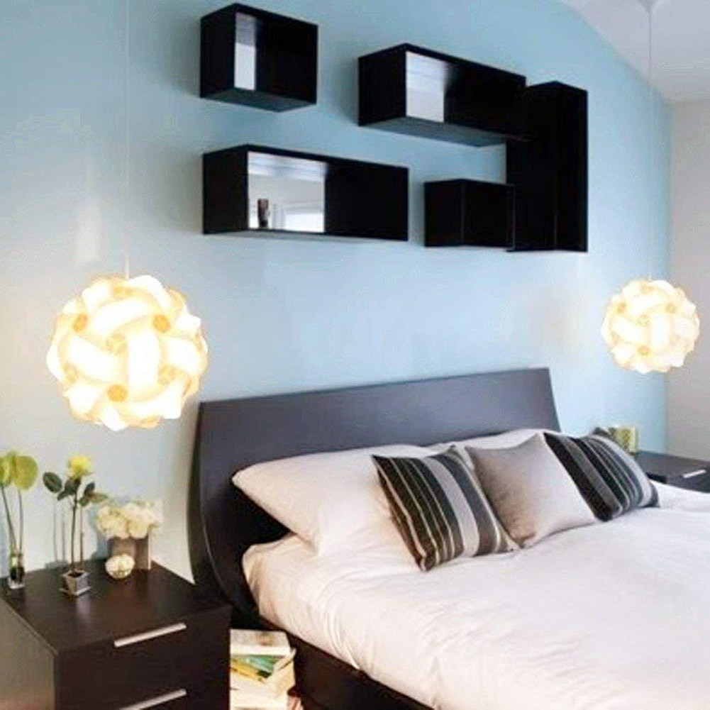 ZK20 モダンクリエイティブ IQ DIY パズルライト北 - Hanging Moon Lamp のレビューと価格