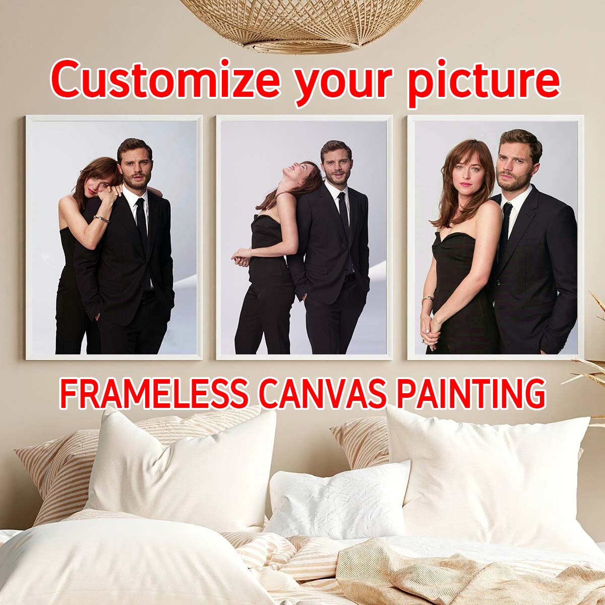 カスタムプリントキャンバス絵画、あなたの写真から作る、結婚式 - Canvas Painting のレビューと価格