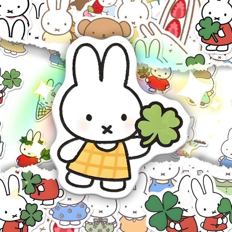 ミッフィー高色値クリエイティブシンプルステッカー漫画かわいい - Home Decor Tv のレビューと価格
