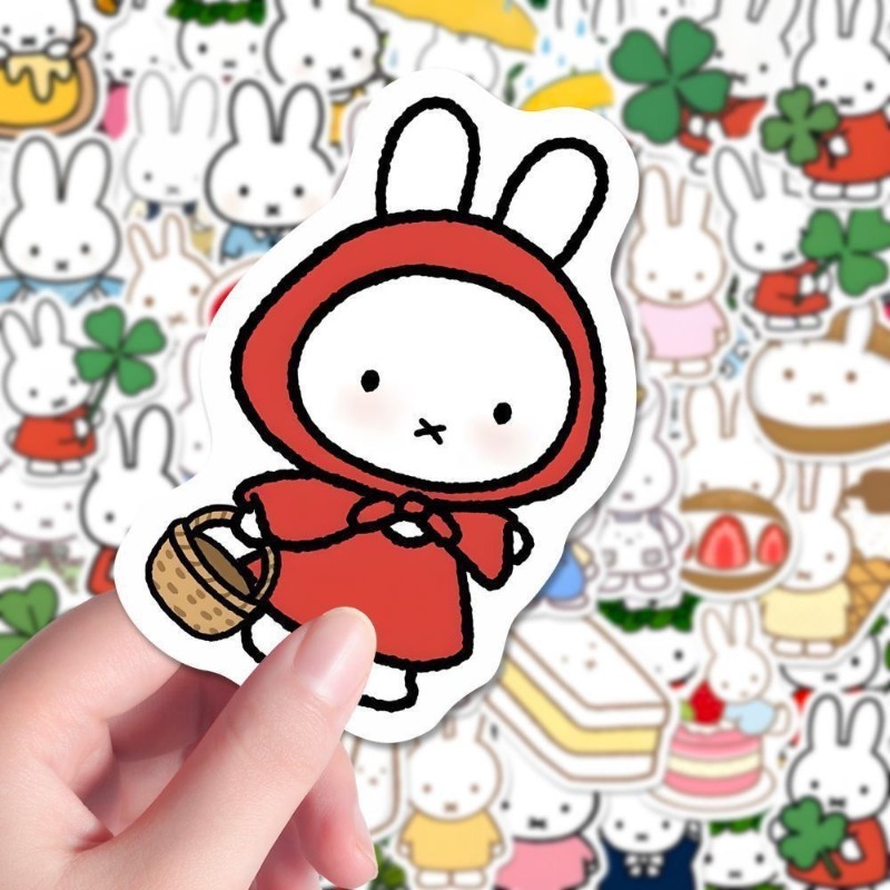 ミッフィー高色値クリエイティブシンプルステッカー漫画かわいい - Home Decor Tv のレビューと価格