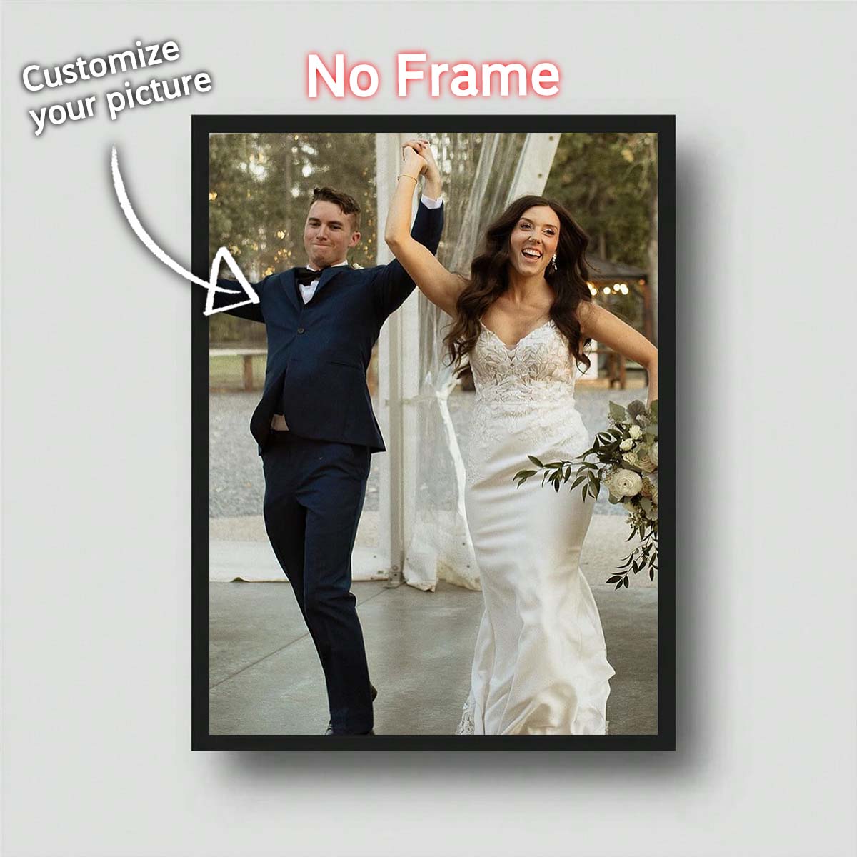 カスタムプリントキャンバス絵画、あなたの写真から作る、結婚式 - Canvas Painting のレビューと価格