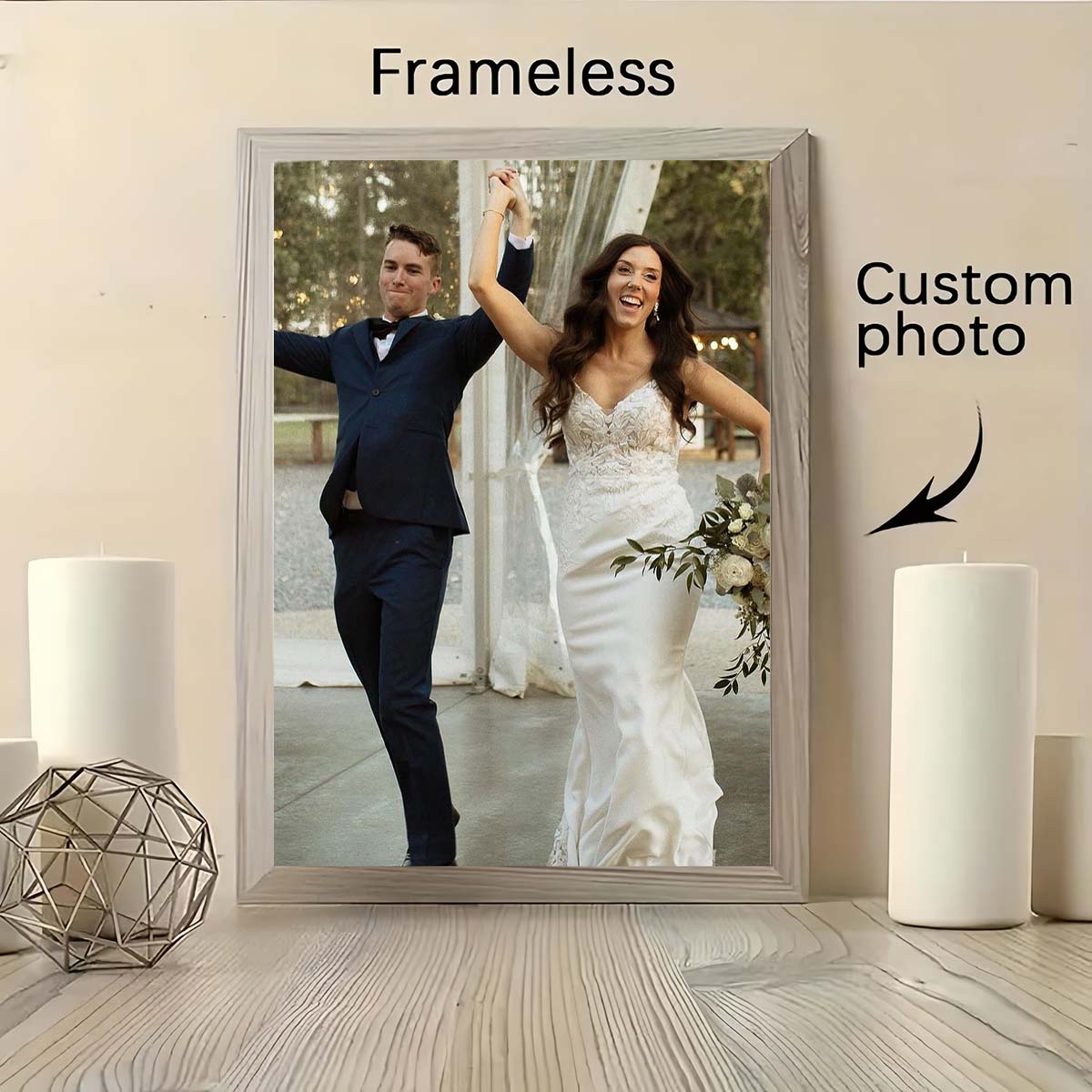 カスタムプリントキャンバス絵画、あなたの写真から作る、結婚式 - Canvas Painting のレビューと価格