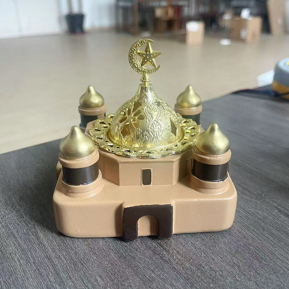 樹脂製イスラム寺院風お香立て - ラマダン、イスラム教の祝祭 - Home Decor Ramadan のレビューと価格