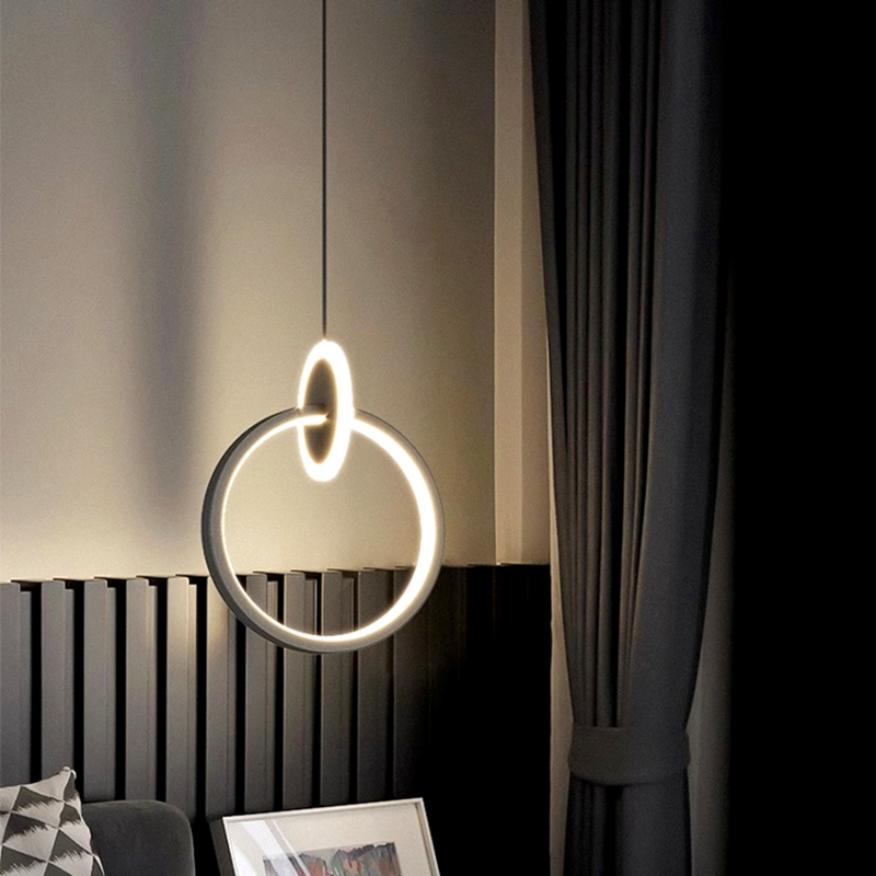 モダンな家の装飾用LEDライト、寝室用ランプ、ベッドサイドペ - Hanging Moon Lamp のレビューと価格