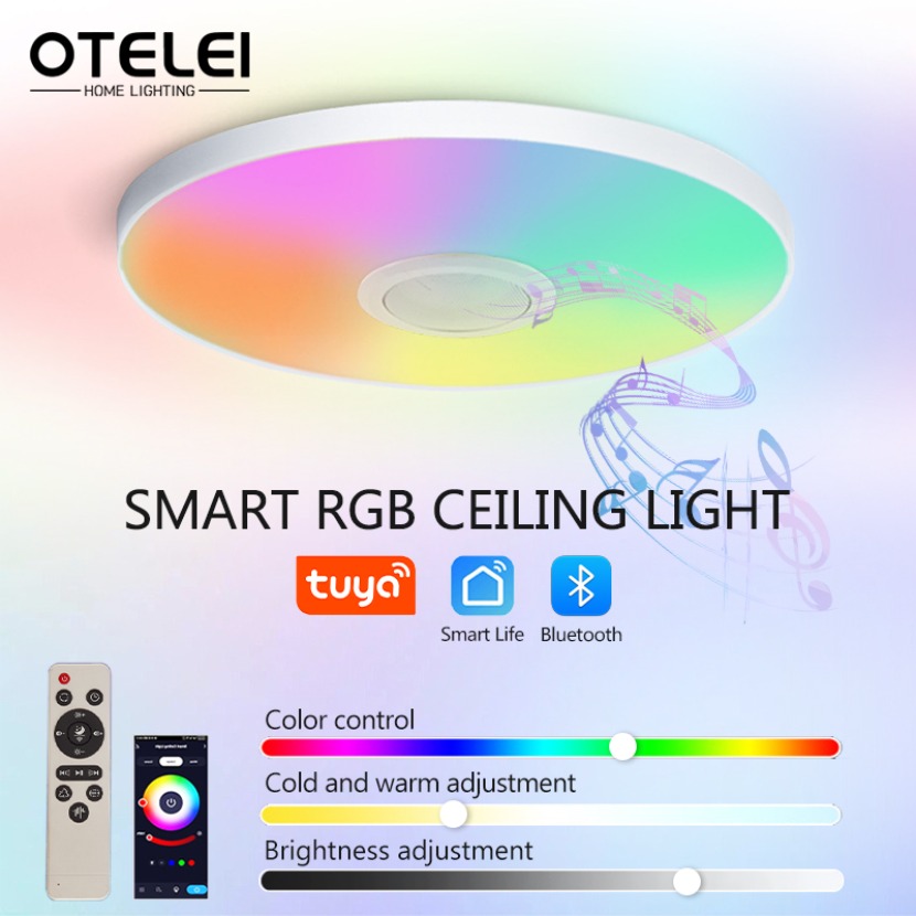 TUYA スマート音楽シーリングライト LED RGB リモ - Home Decor App Free のレビューと価格