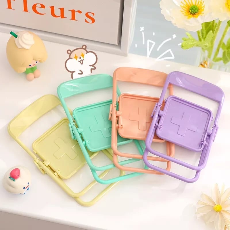 かわいい椅子型スマホスタンド、クリエイティブなデスクオーガナ - Home Decor Accessories のレビューと価格