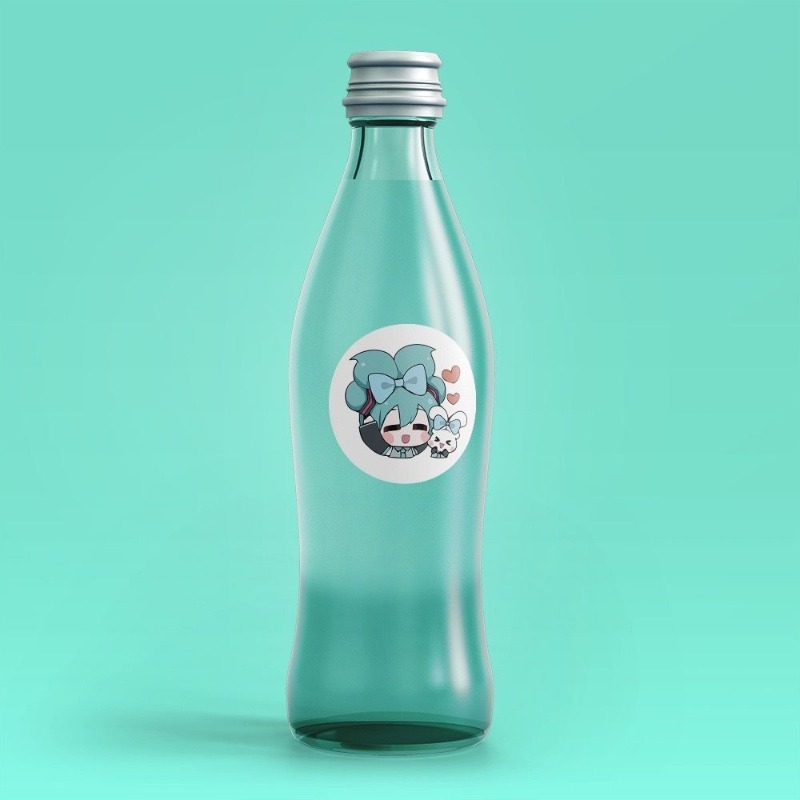 インスタ映えする可愛い初音ミクステッカー、漫画風装飾シール、 - Home Decor Tv のレビューと価格