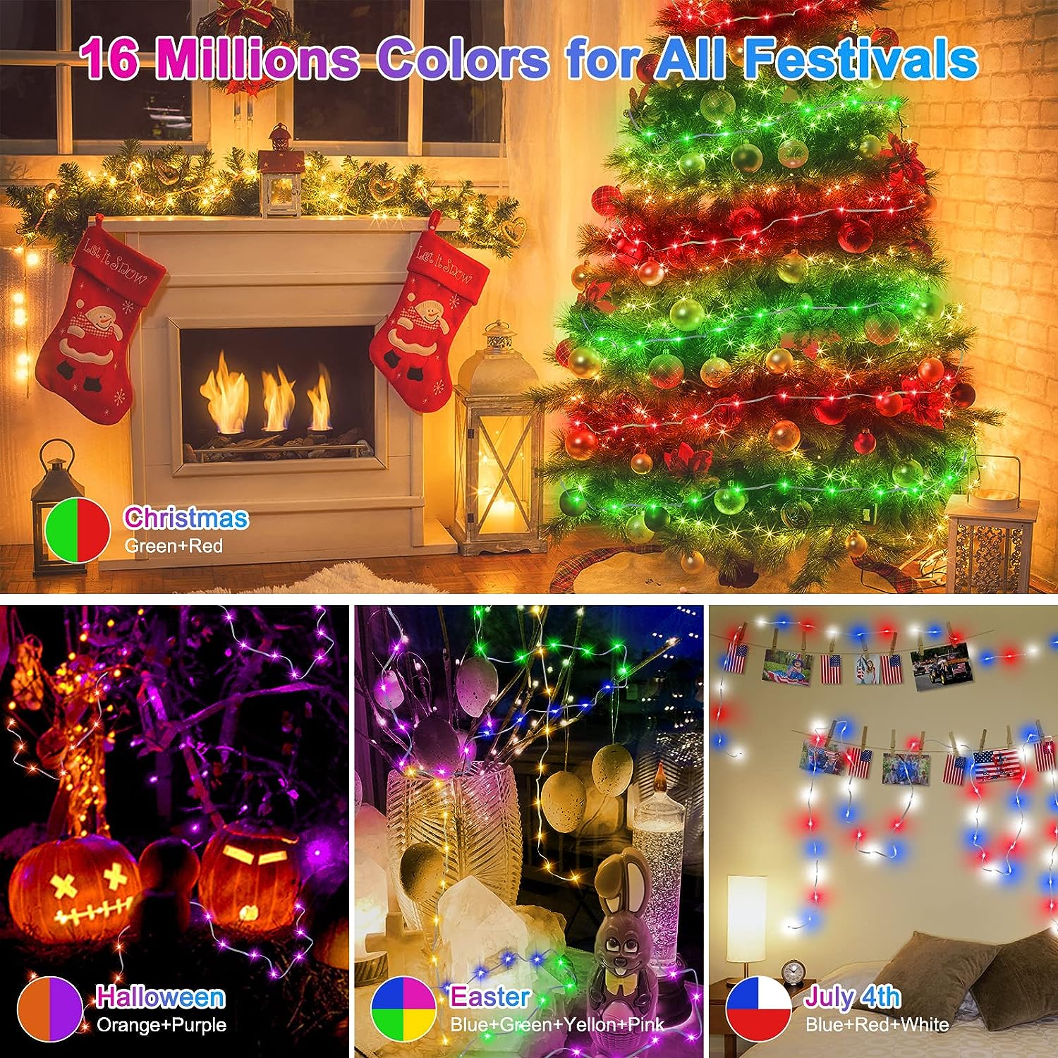 ドリームカラー WS2812B LEDストリングライト RG - Home Decor App Free のレビューと価格