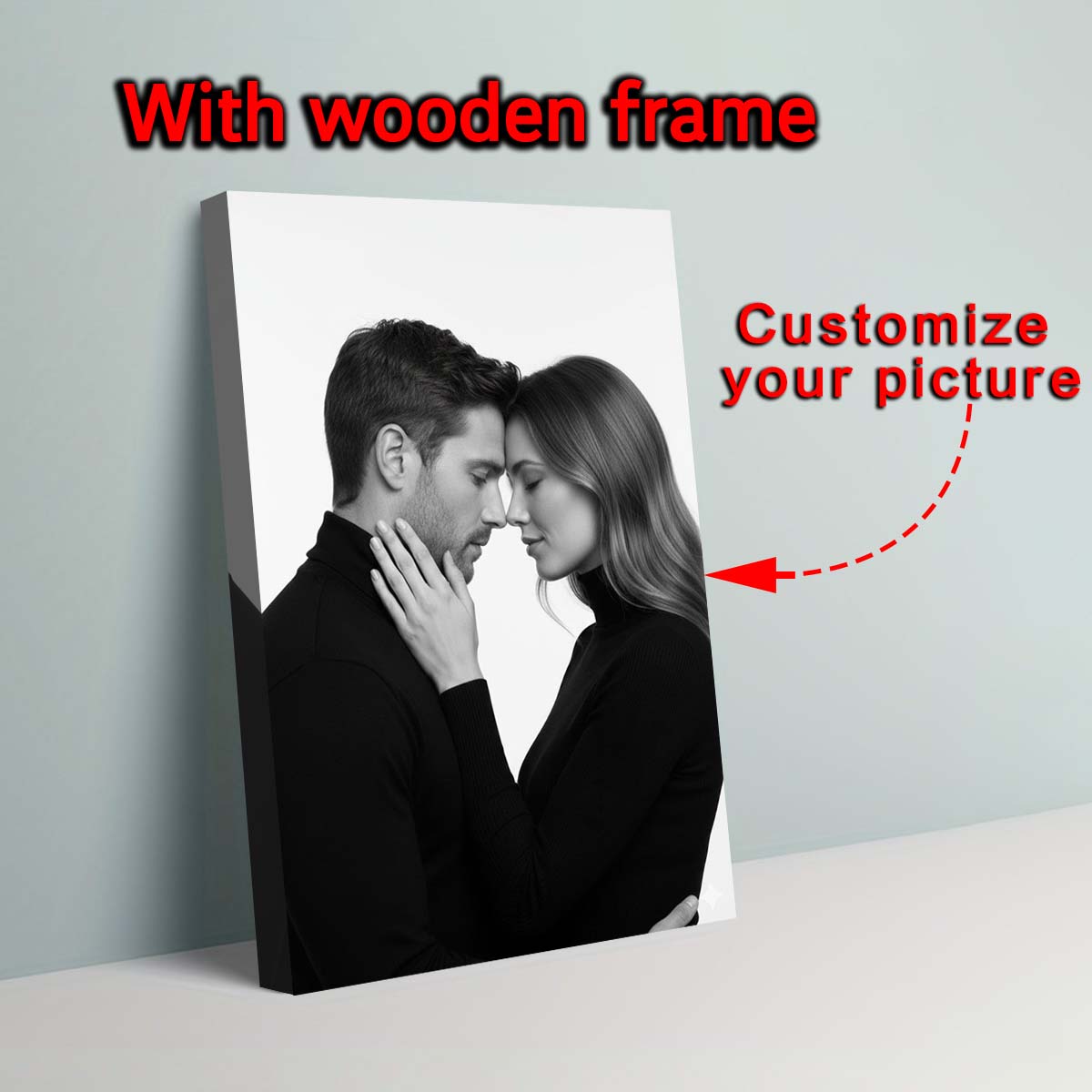 カスタムプリントキャンバス絵画、あなたの写真から作る、結婚式 - Canvas Painting のレビューと価格