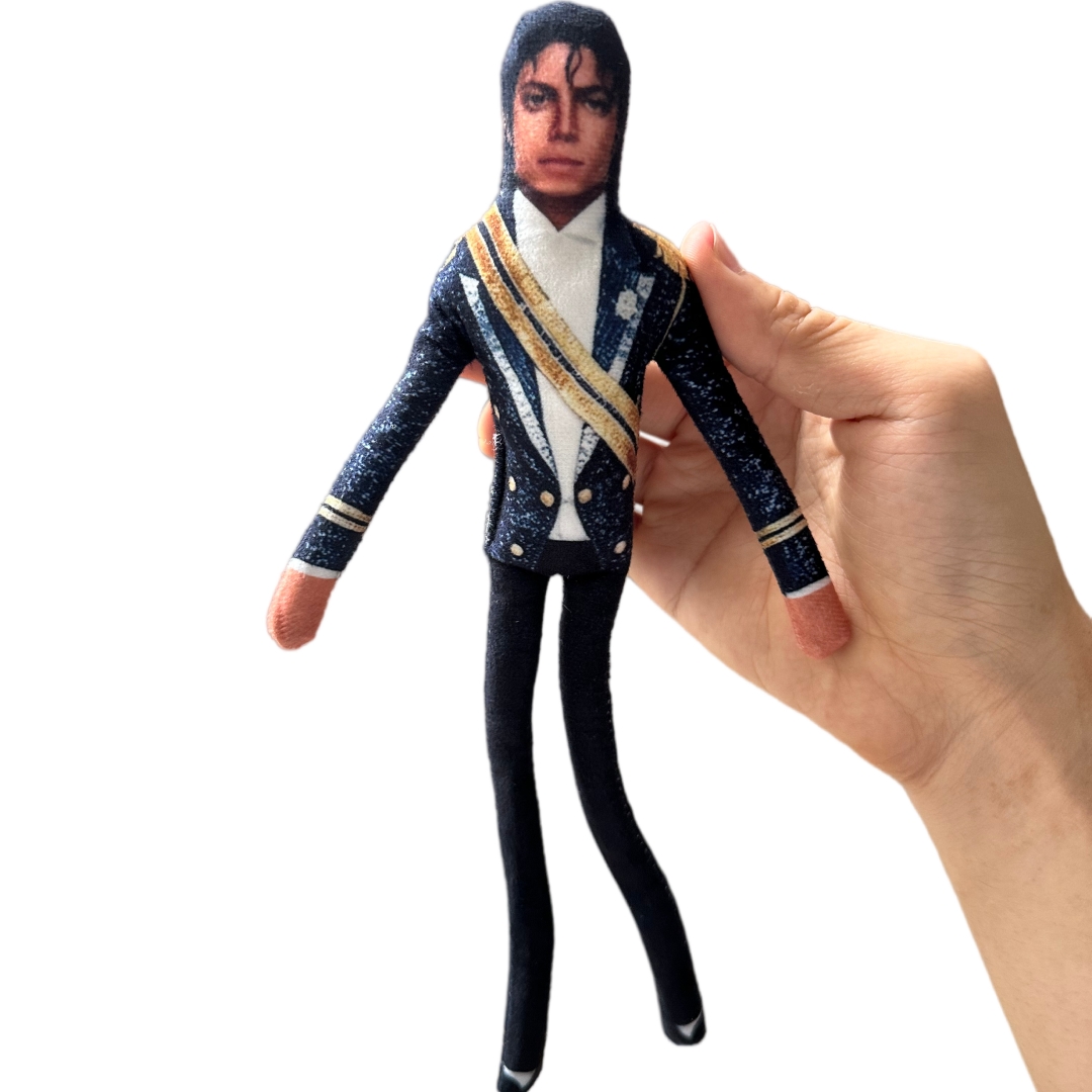 1-6 個マイケル・ジャクソンコスプレ小道具人形ぬいぐるみフ - Home Decor Accessories のレビューと価格