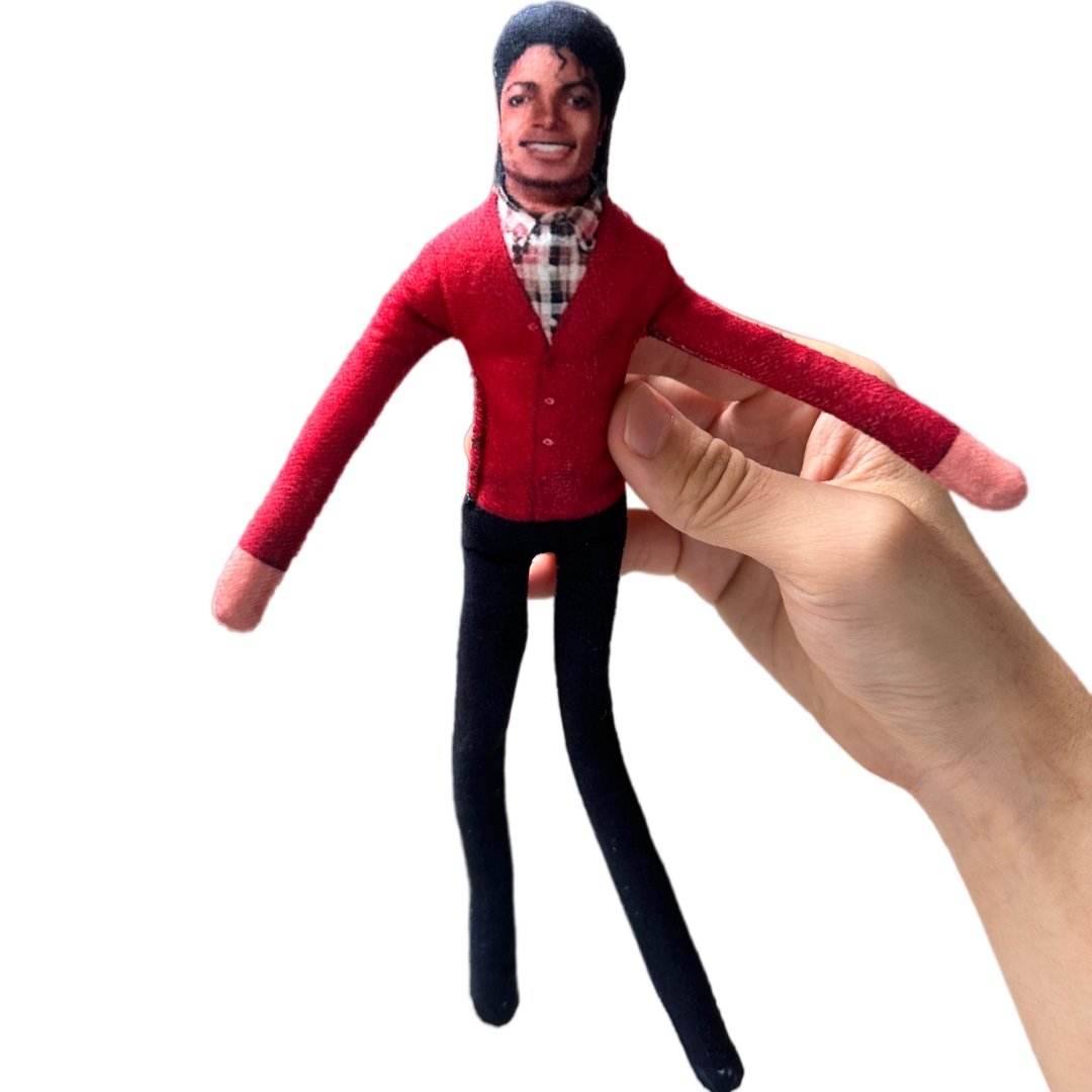 1-6 個マイケル・ジャクソンコスプレ小道具人形ぬいぐるみフ - Home Decor Accessories のレビューと価格