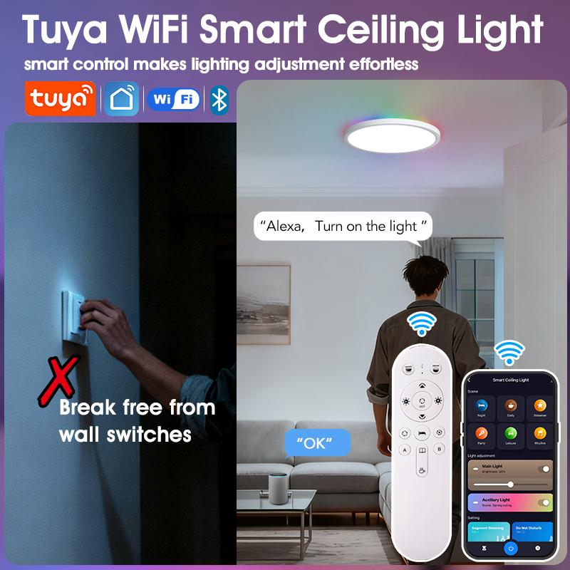 BENEWTON Tuya スマート WiFi シーリングラ - Home Decor App Free のレビューと価格
