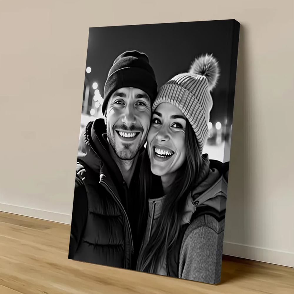 写真からカスタムプリントキャンバス絵画、結婚式、誕生日、ポス - Canvas Painting のレビューと価格